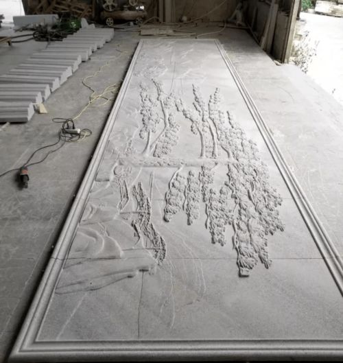 花崗巖數控雕刻 建筑藝術的科技詩篇